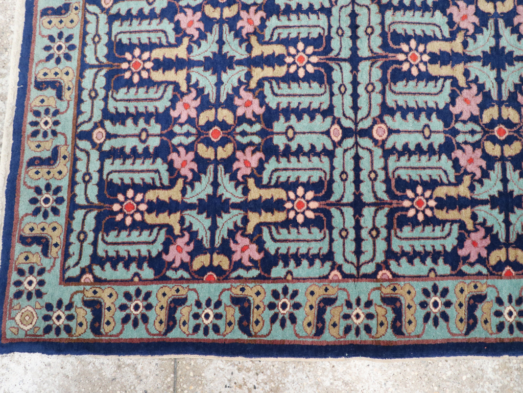 Vintage Persian Tabriz Rug, No.24457 - Gsblank