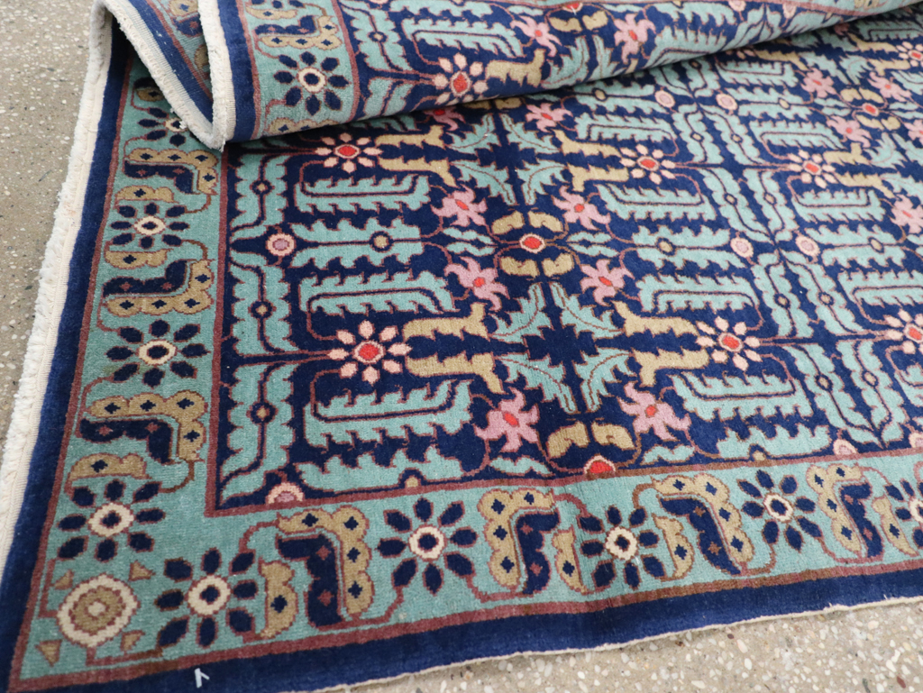 Vintage Persian Tabriz Rug, No.24457 - Gsblank