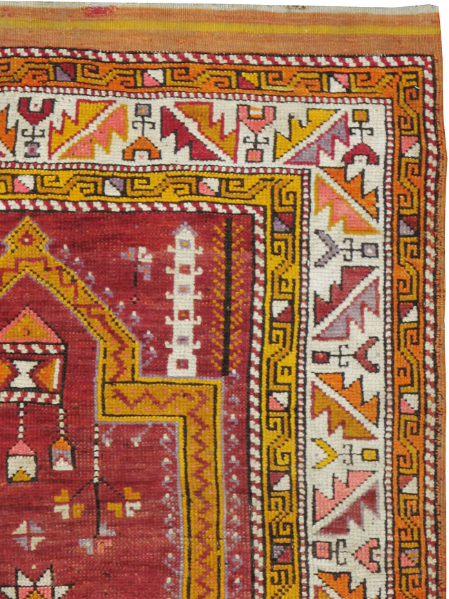 Vintage Turkish Anatolian Rug, No.24459 - Gsblank