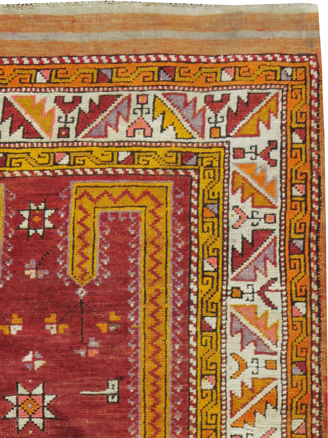 Vintage Turkish Anatolian Rug, No.24459 - Gsblank