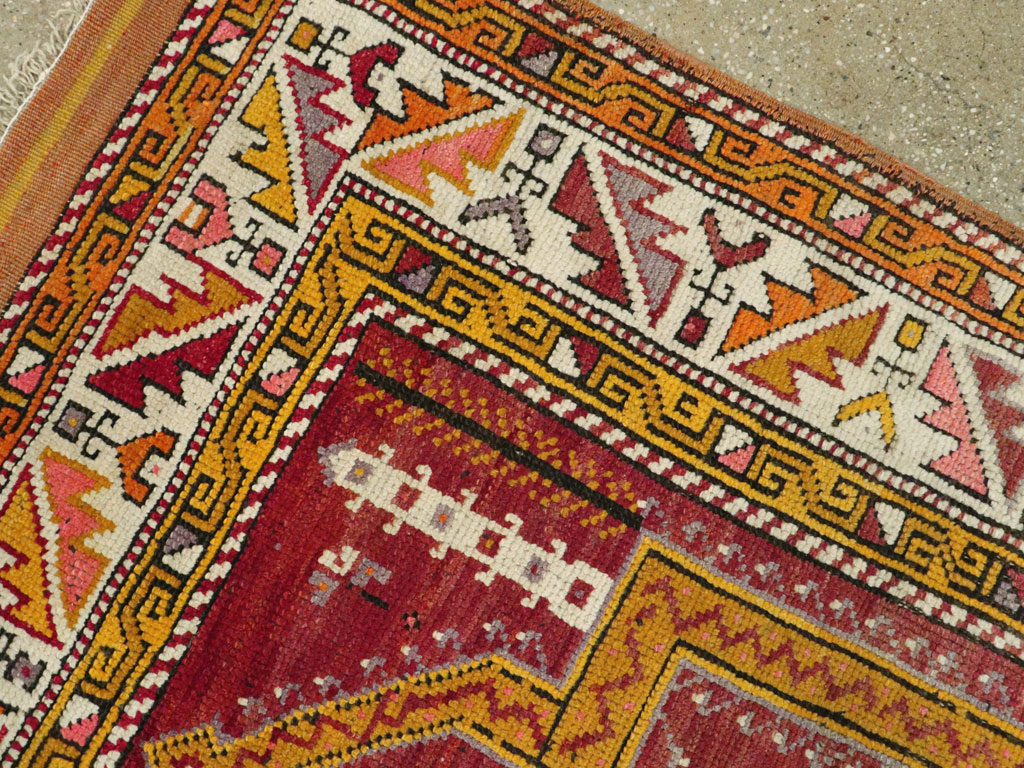 Vintage Turkish Anatolian Rug, No.24459 - Gsblank