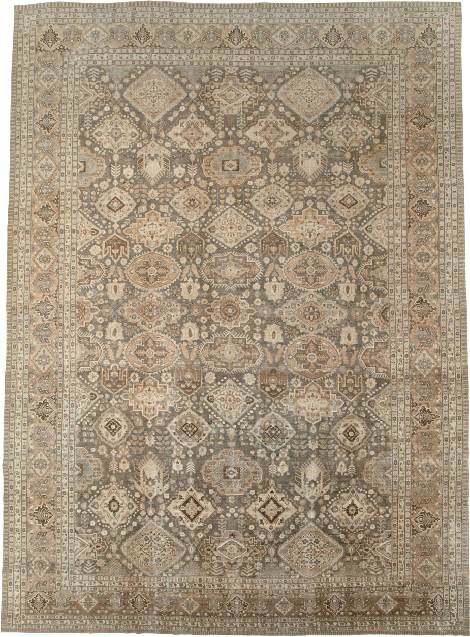 Antique Persian Tabriz Carpet, No.24472 - Gsblank