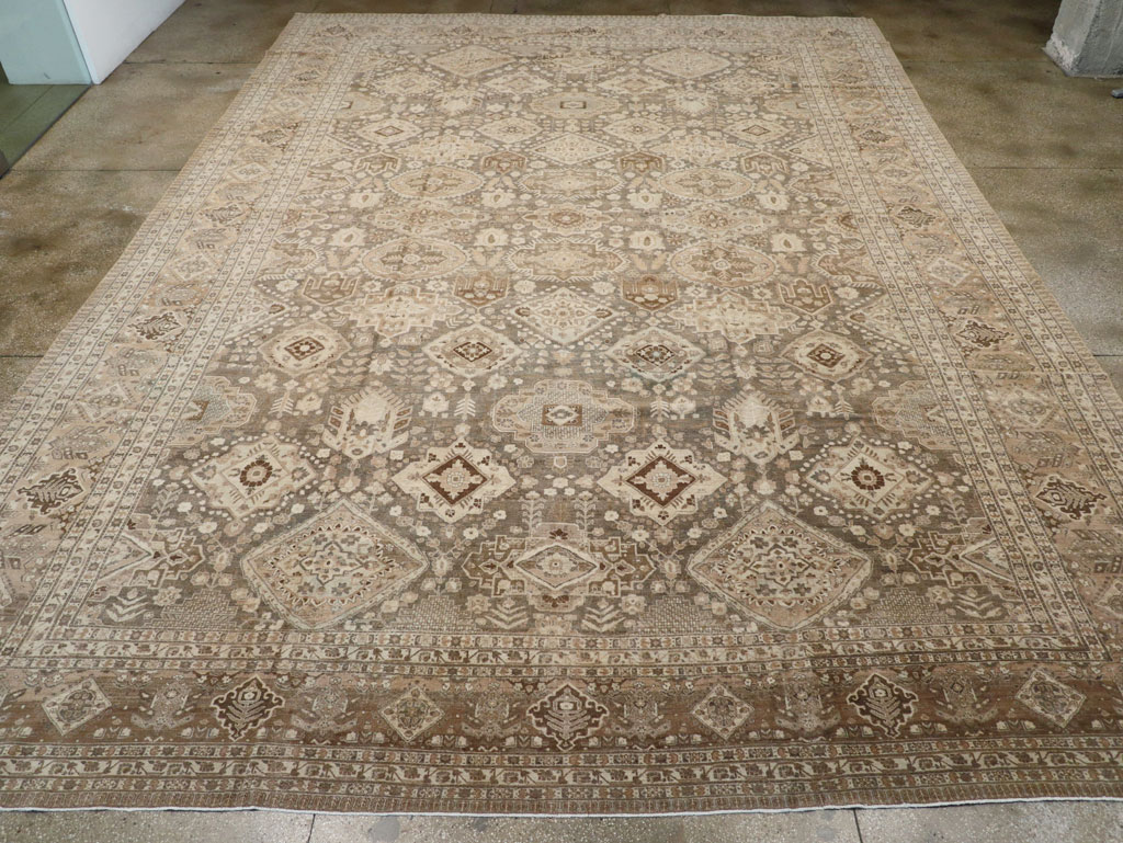 Antique Persian Tabriz Carpet, No.24472 - Gsblank