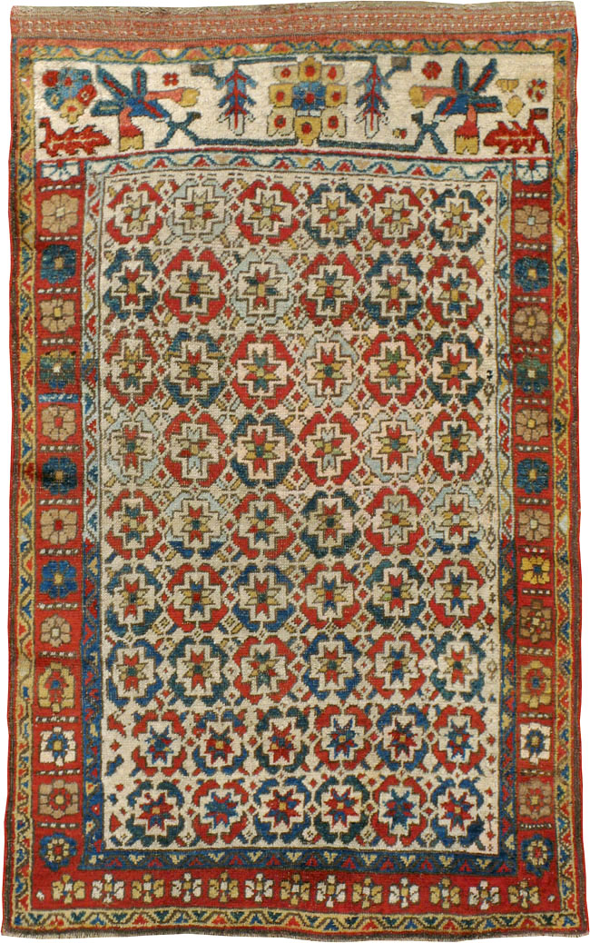 Antique Persian Kurd Bidjar Rug, No.24473 - Gsblank