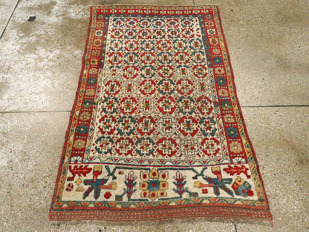 Antique Persian Kurd Bidjar Rug, No.24473 - Gsblank