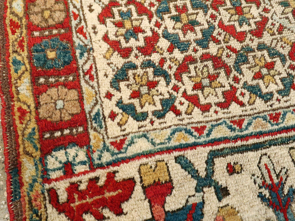 Antique Persian Kurd Bidjar Rug, No.24473 - Gsblank