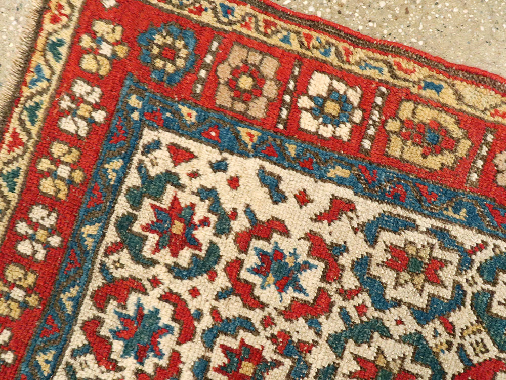 Antique Persian Kurd Bidjar Rug, No.24473 - Gsblank