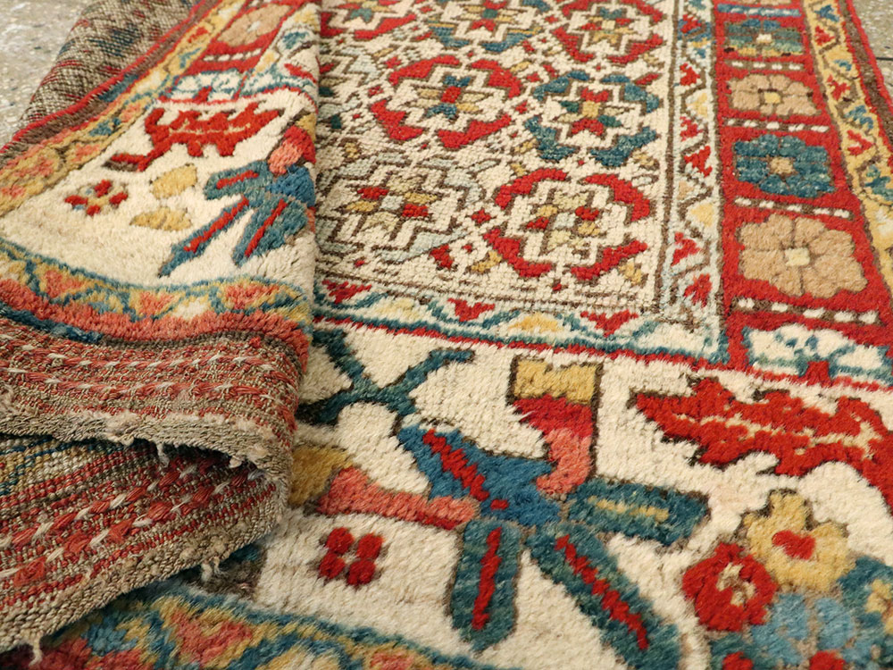 Antique Persian Kurd Bidjar Rug, No.24473 - Gsblank