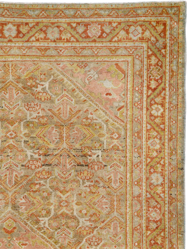 Antique Persian Mahal Rug, No.24480 - Gsblank