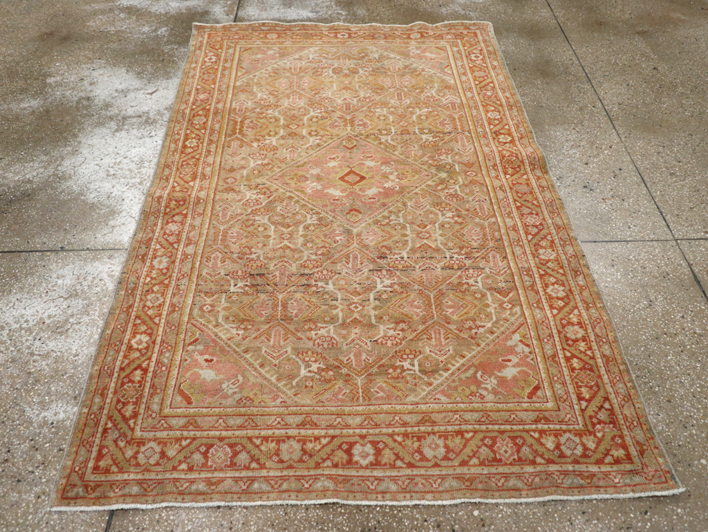 Antique Persian Mahal Rug, No.24480 - Gsblank