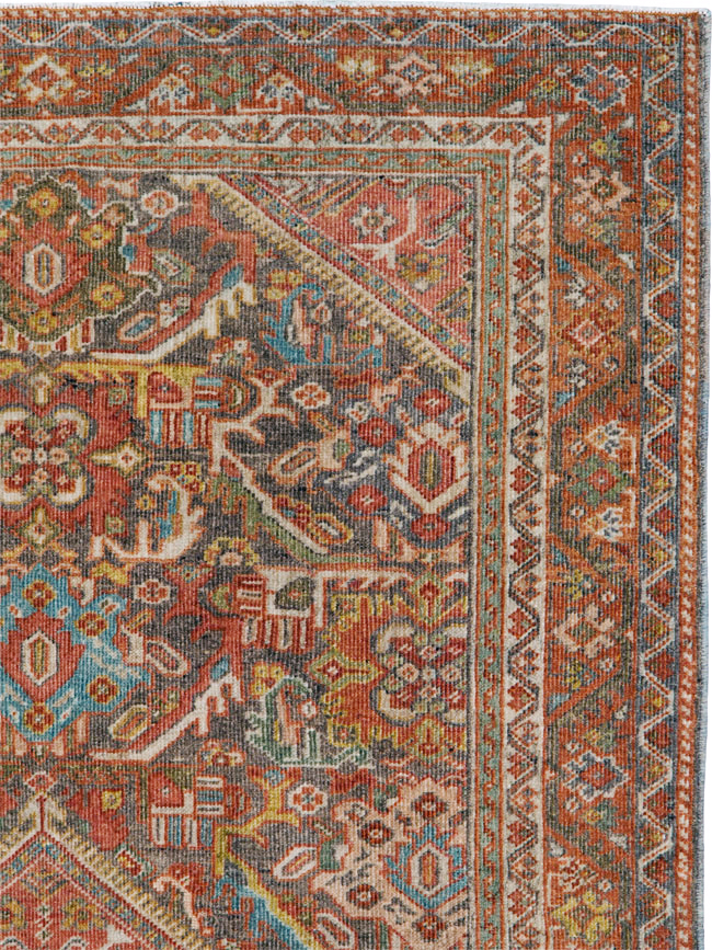 Antique Persian Mahal Rug, No.24481 - Gsblank