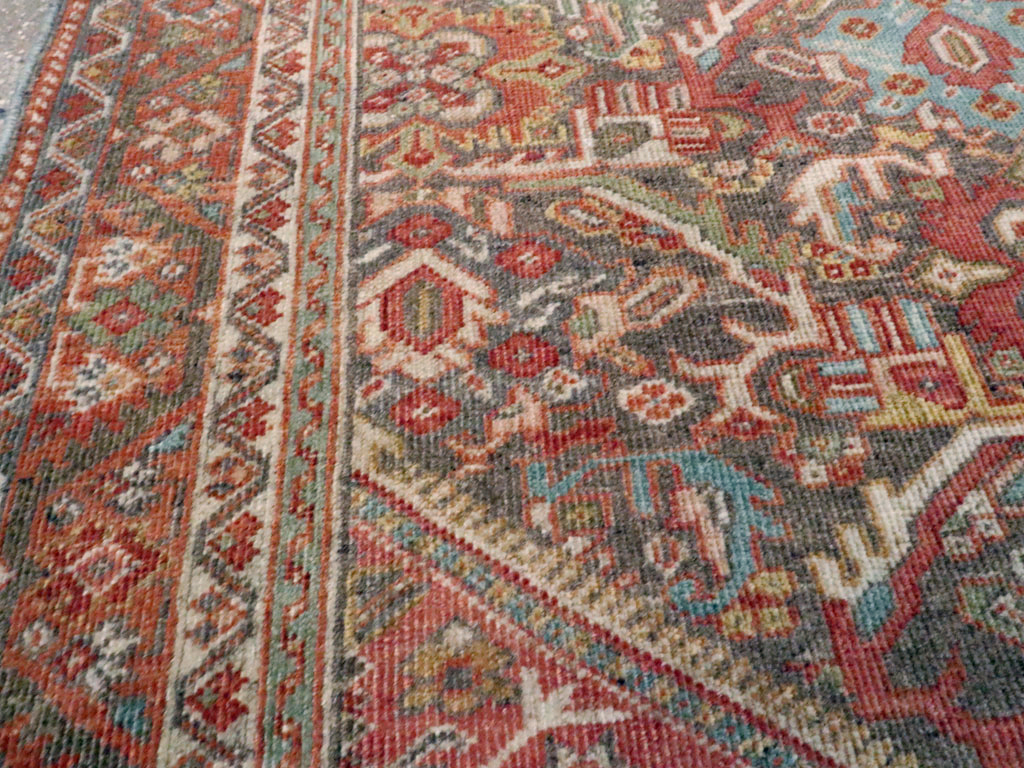 Antique Persian Mahal Rug, No.24481 - Gsblank