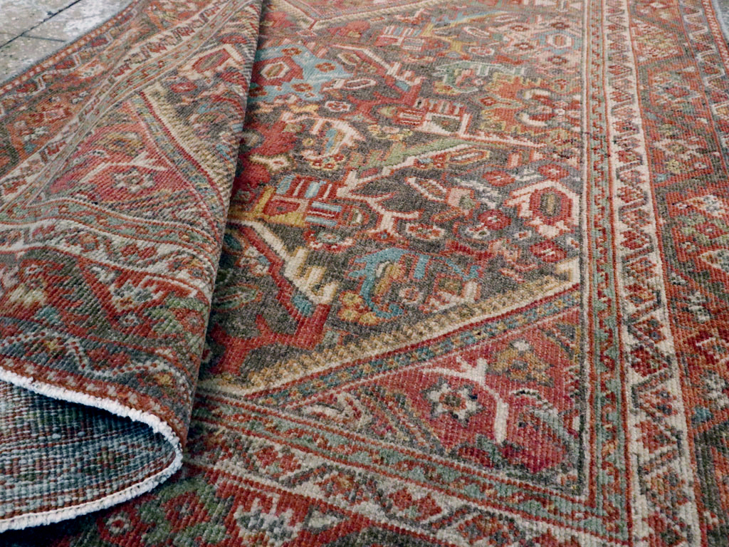 Antique Persian Mahal Rug, No.24481 - Gsblank