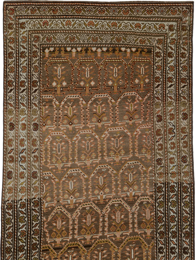 Antique Persian Kurd Runner, No.24485 - Gsblank
