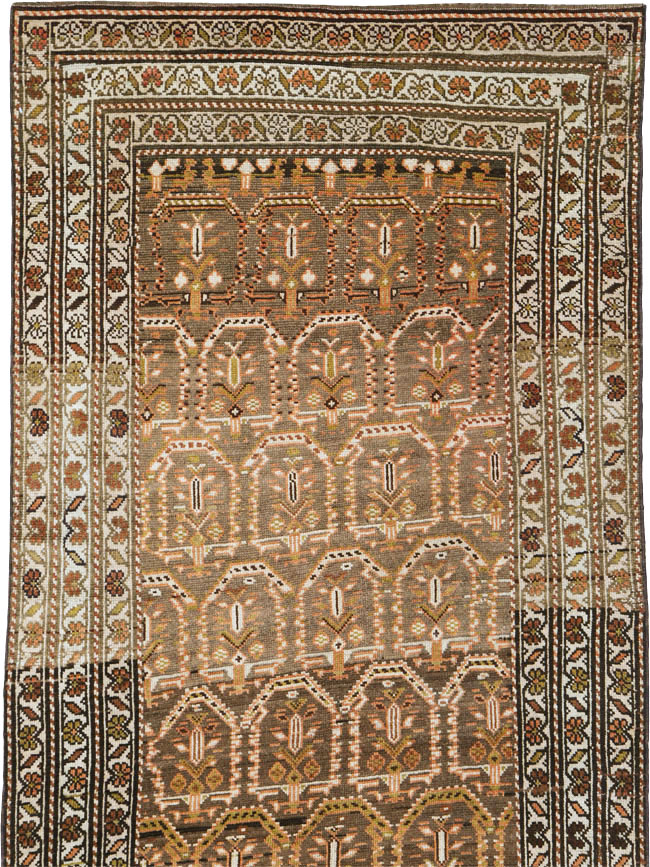 Antique Persian Kurd Runner, No.24485 - Gsblank