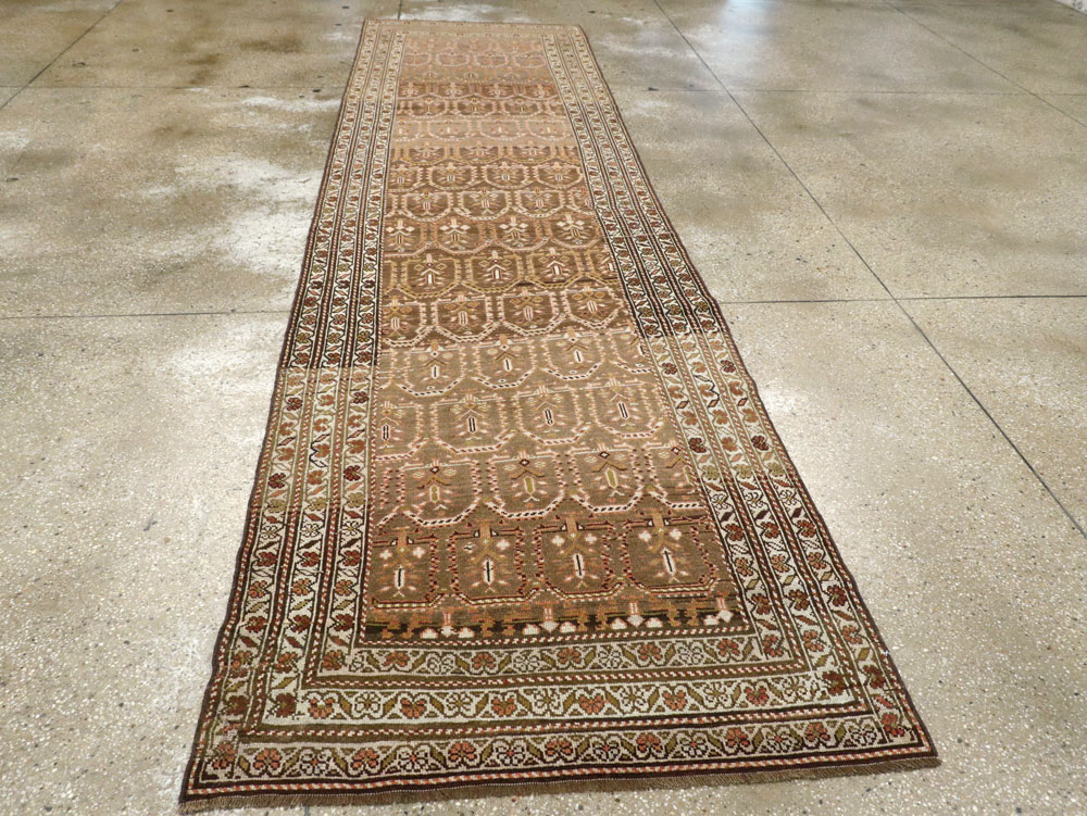 Antique Persian Kurd Runner, No.24485 - Gsblank