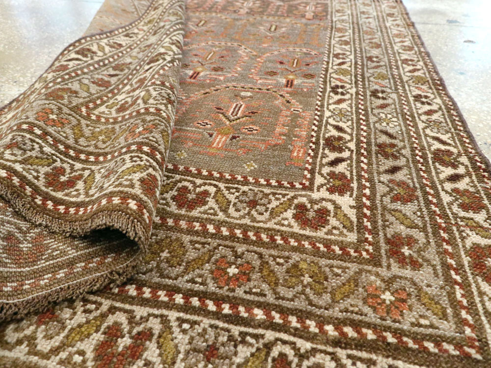 Antique Persian Kurd Runner, No.24485 - Gsblank