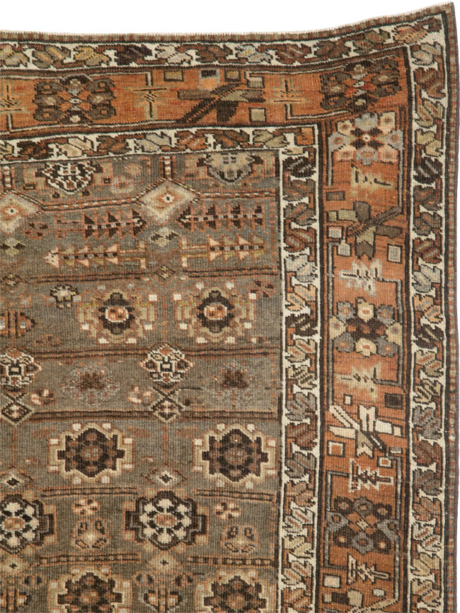 Antique Persian Kurdish Carpet, No.24486 - Gsblank