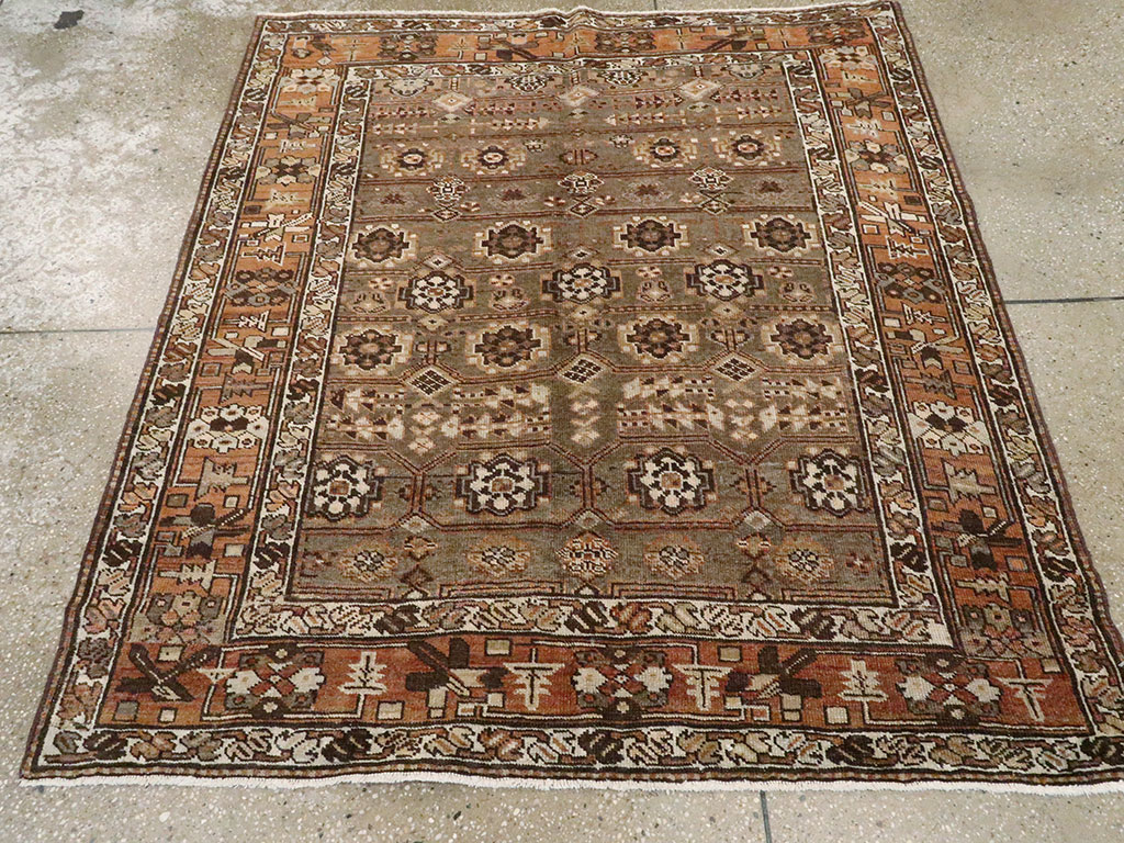 Antique Persian Kurdish Carpet, No.24486 - Gsblank