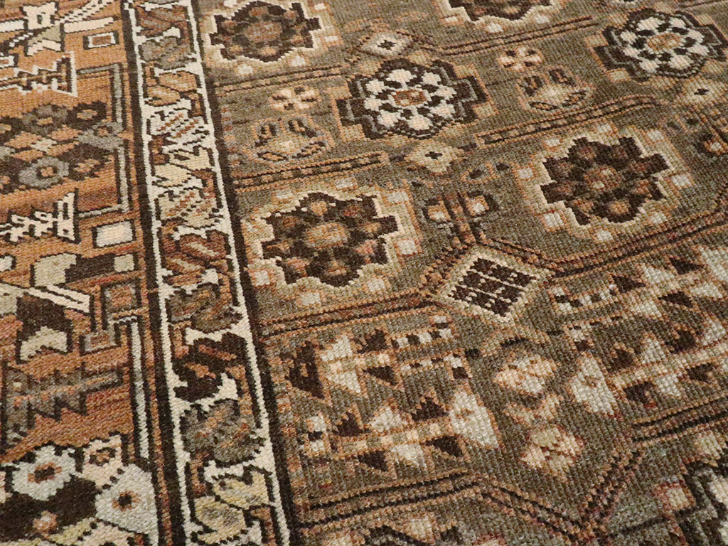 Antique Persian Kurdish Carpet, No.24486 - Gsblank