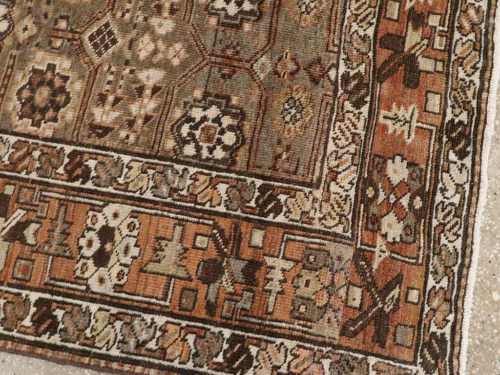 Antique Persian Kurdish Carpet, No.24486 - Gsblank