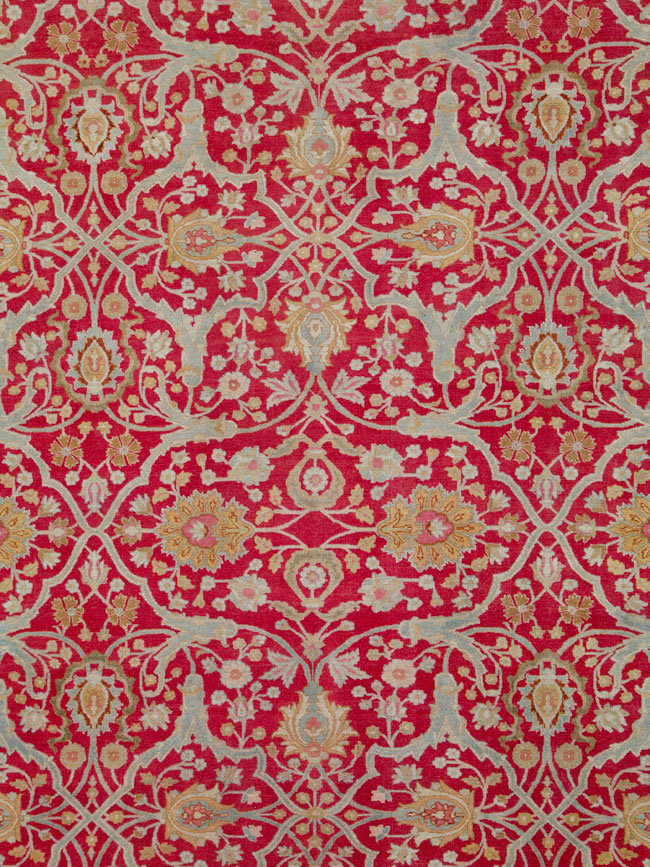 Antique Persian Tabriz Carpet, No.24493 - Gsblank