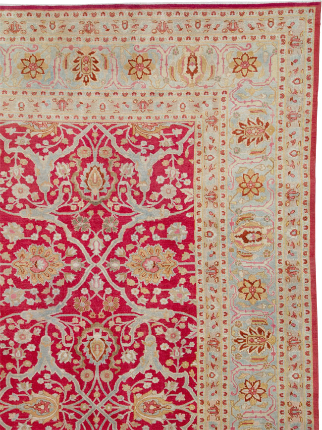 Antique Persian Tabriz Carpet, No.24493 - Gsblank