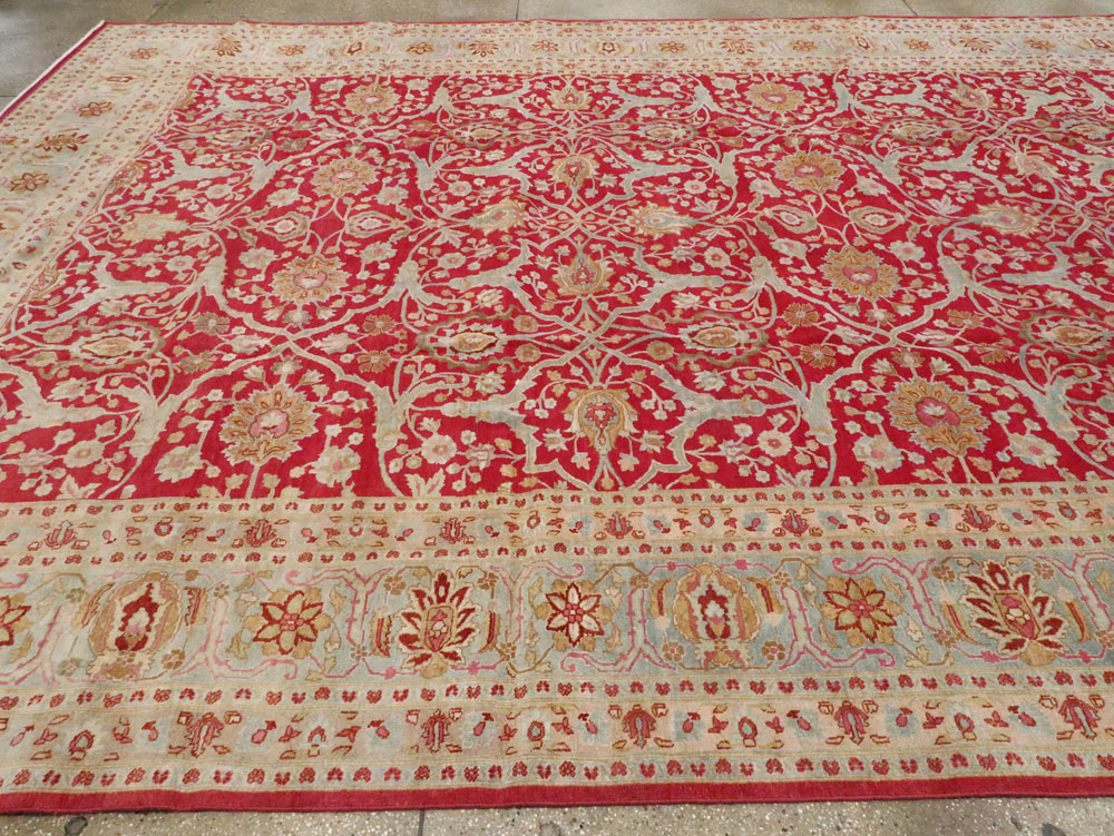 Antique Persian Tabriz Carpet, No.24493 - Gsblank