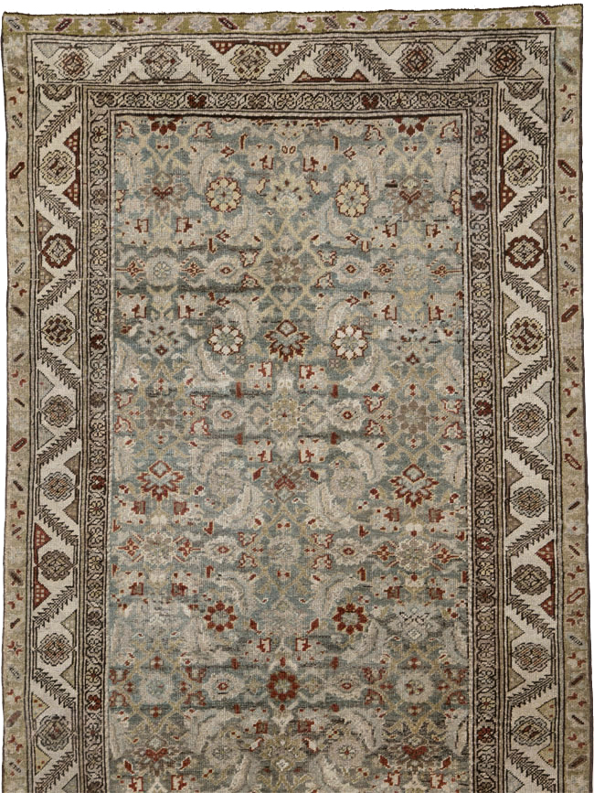 Antique Persian Malayer Runner, No.24502 - Gsblank