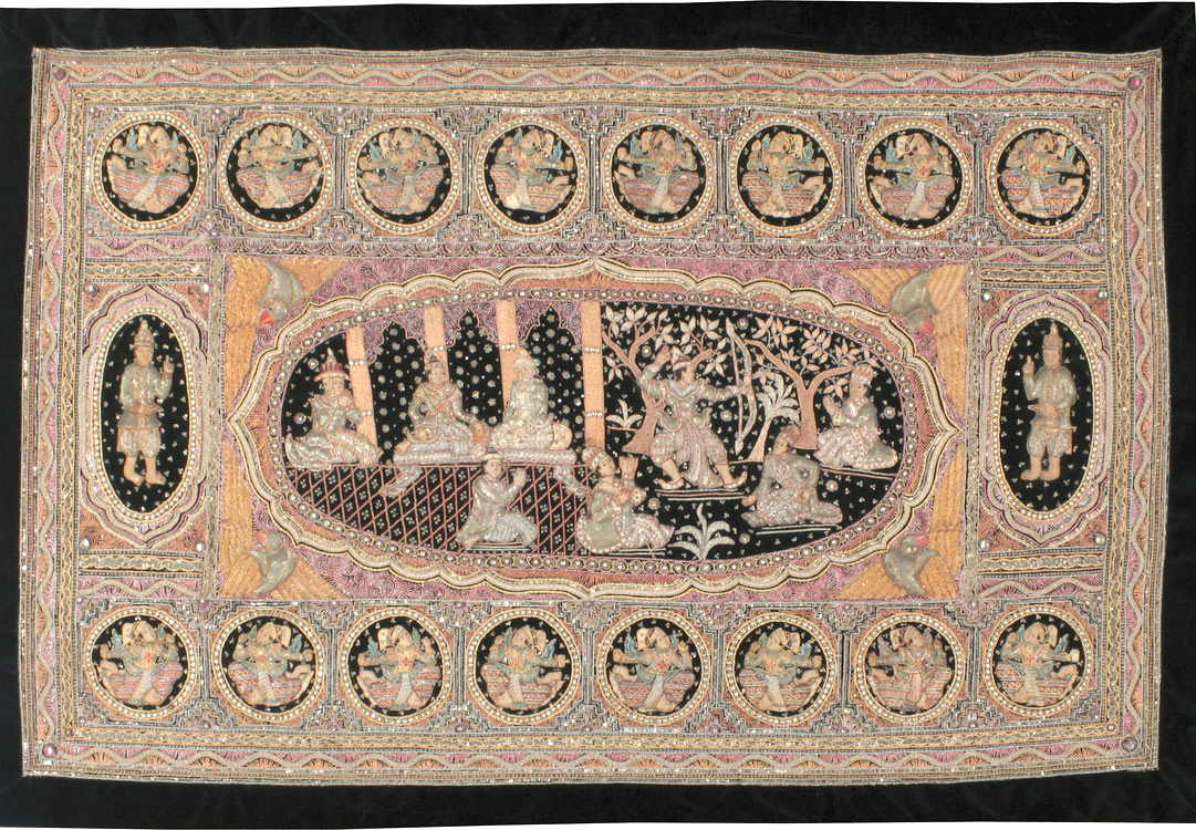 Vintage Burma Tapestry, No.24507 - Gsblank