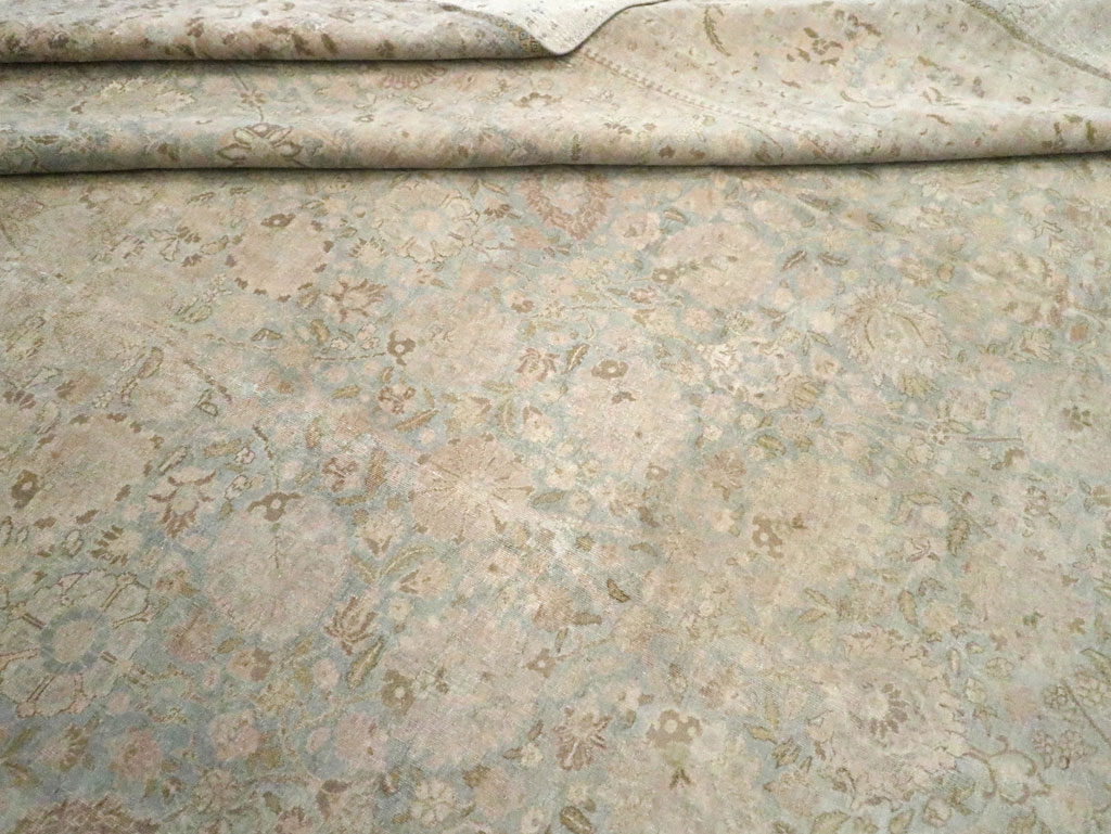 Antique Persian Tabriz Carpet, No.24516 - Gsblank