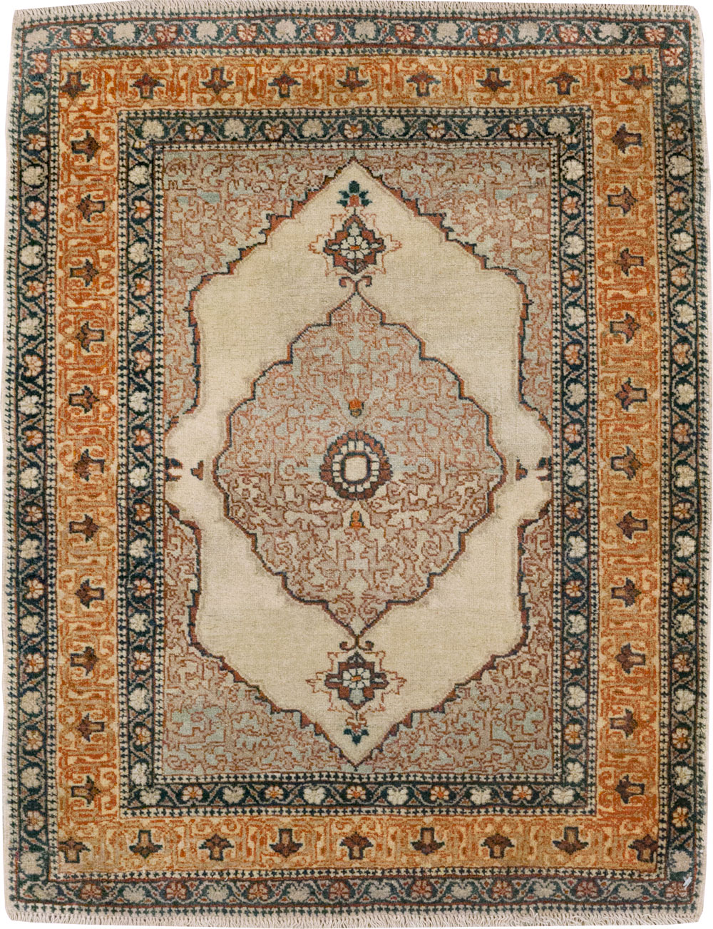 Antique Persian Tabriz Haji Jalili Rug, No.24518 - Gsblank