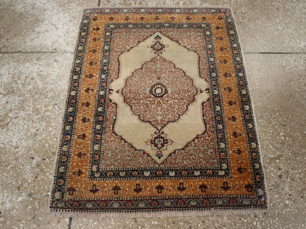 Antique Persian Tabriz Haji Jalili Rug, No.24518 - Gsblank
