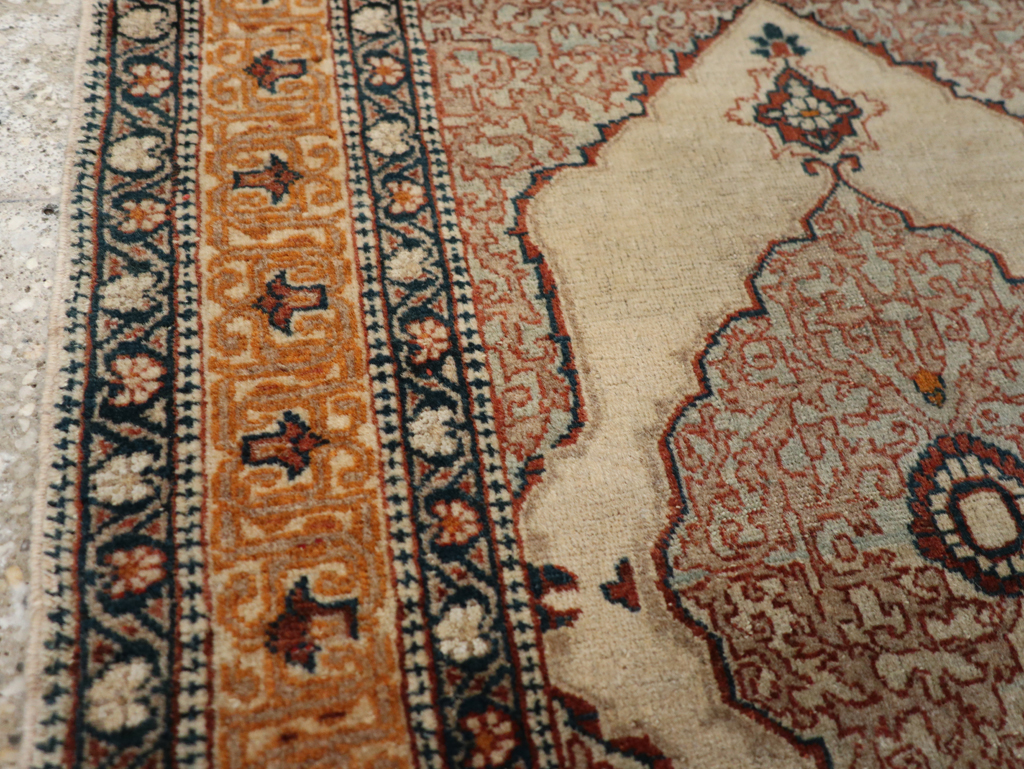 Antique Persian Tabriz Haji Jalili Rug, No.24518 - Gsblank