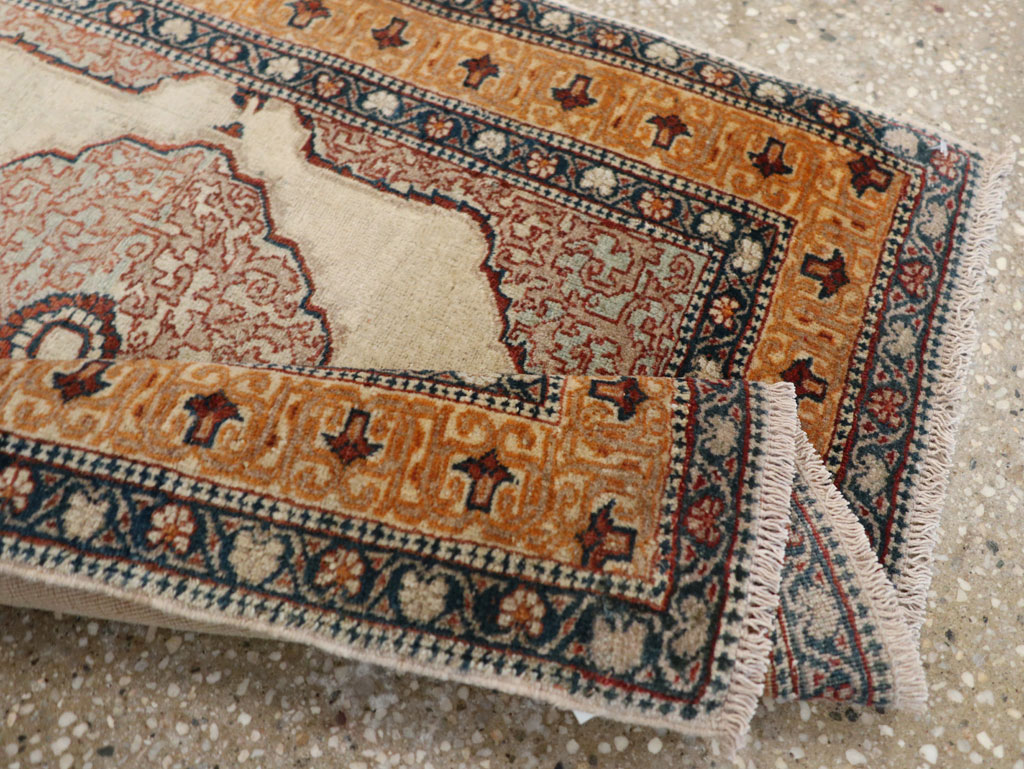 Antique Persian Tabriz Haji Jalili Rug, No.24518 - Gsblank