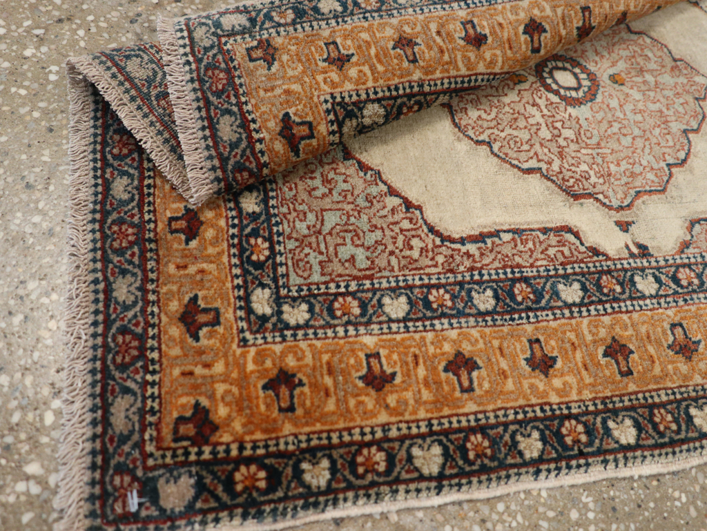 Antique Persian Tabriz Haji Jalili Rug, No.24518 - Gsblank