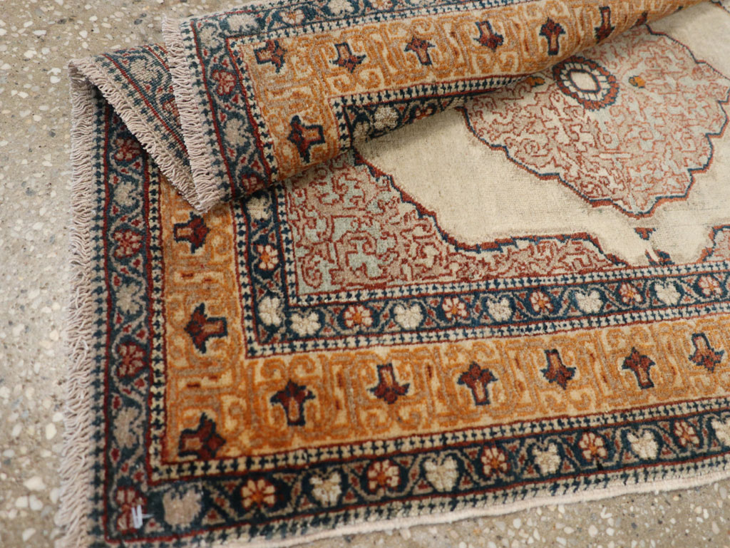 Antique Persian Tabriz Haji Jalili Rug, No.24518 - Gsblank