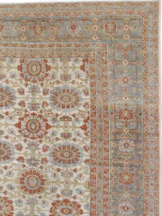 Antique Persian Bibikabad Oversize Carpet, No.24523 - Gsblank
