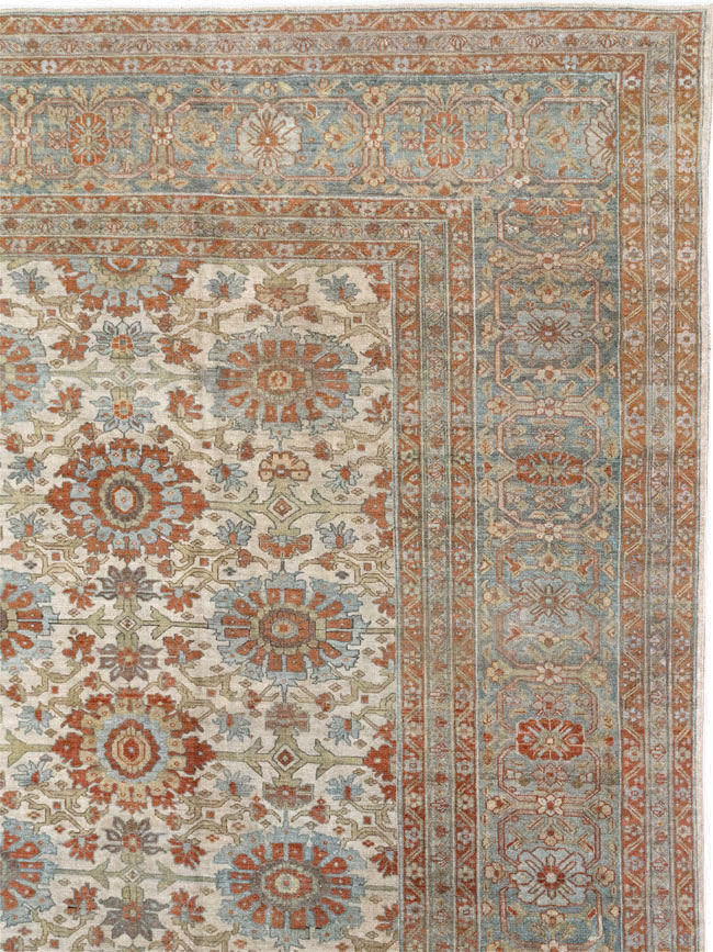 Antique Persian Bibikabad Oversize Carpet, No.24523 - Gsblank
