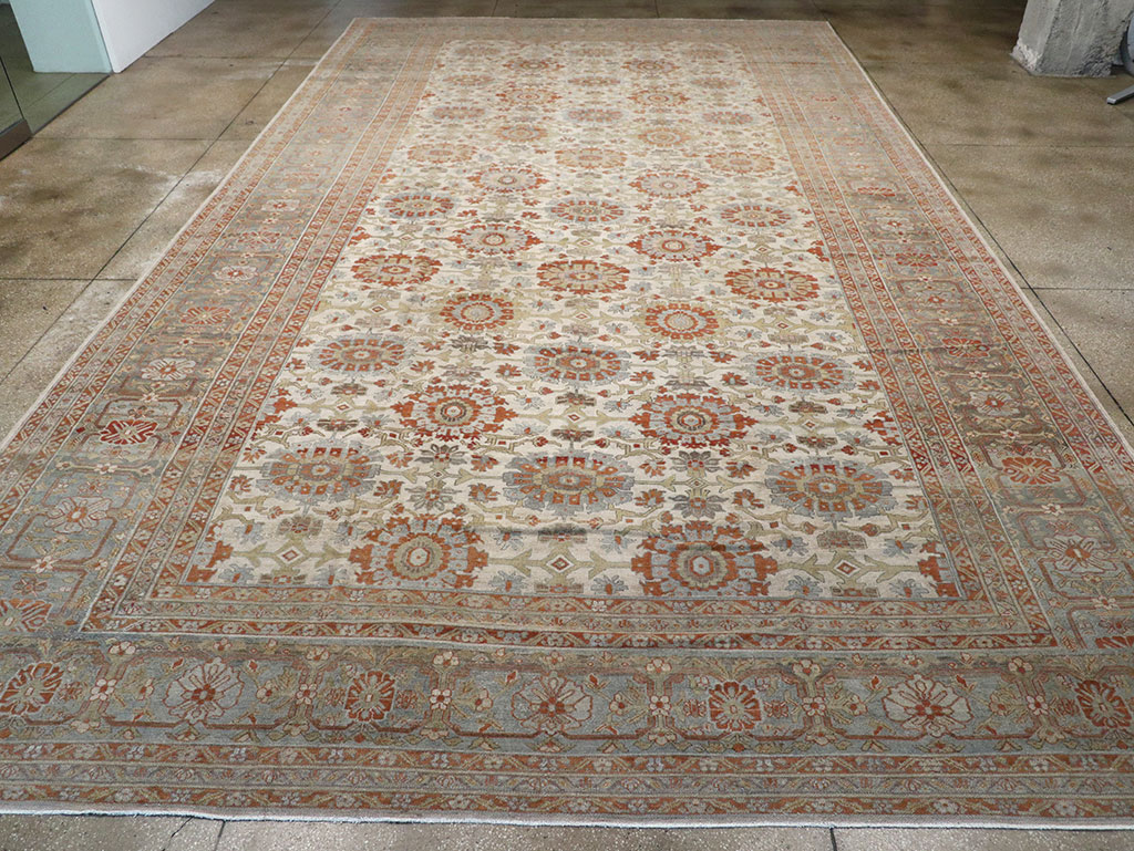Antique Persian Bibikabad Oversize Carpet, No.24523 - Gsblank