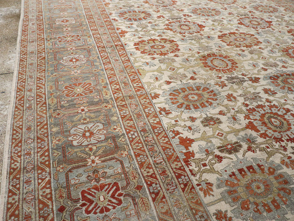Antique Persian Bibikabad Oversize Carpet, No.24523 - Gsblank