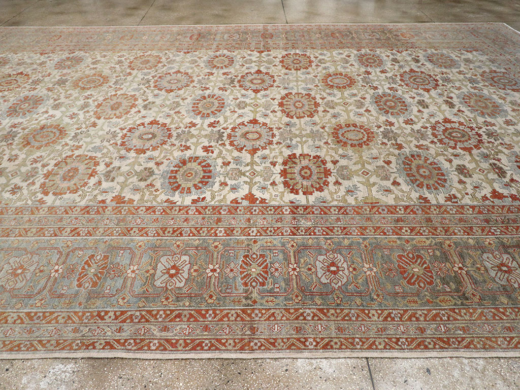 Antique Persian Bibikabad Oversize Carpet, No.24523 - Gsblank