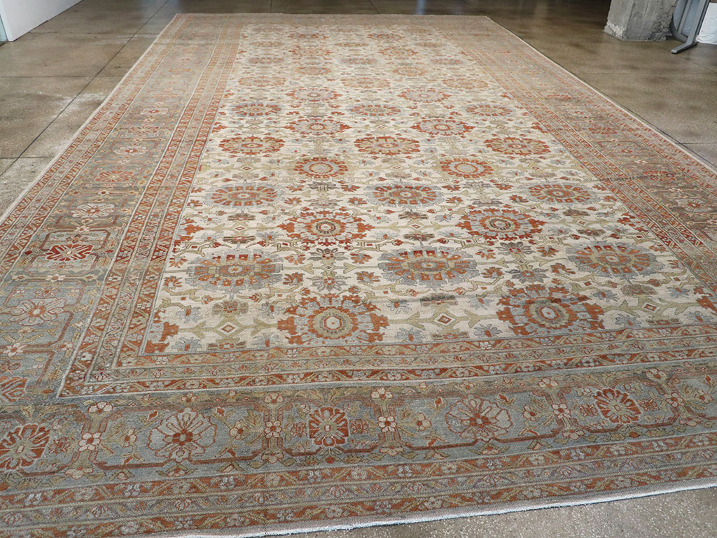 Antique Persian Bibikabad Oversize Carpet, No.24523 - Gsblank