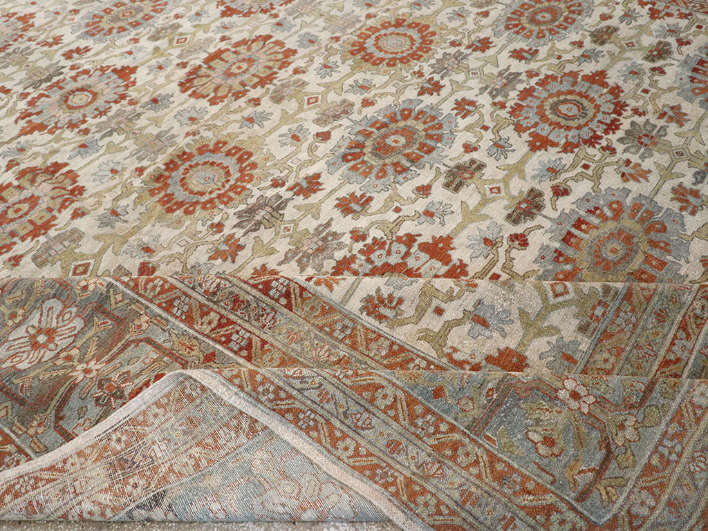 Antique Persian Bibikabad Oversize Carpet, No.24523 - Gsblank