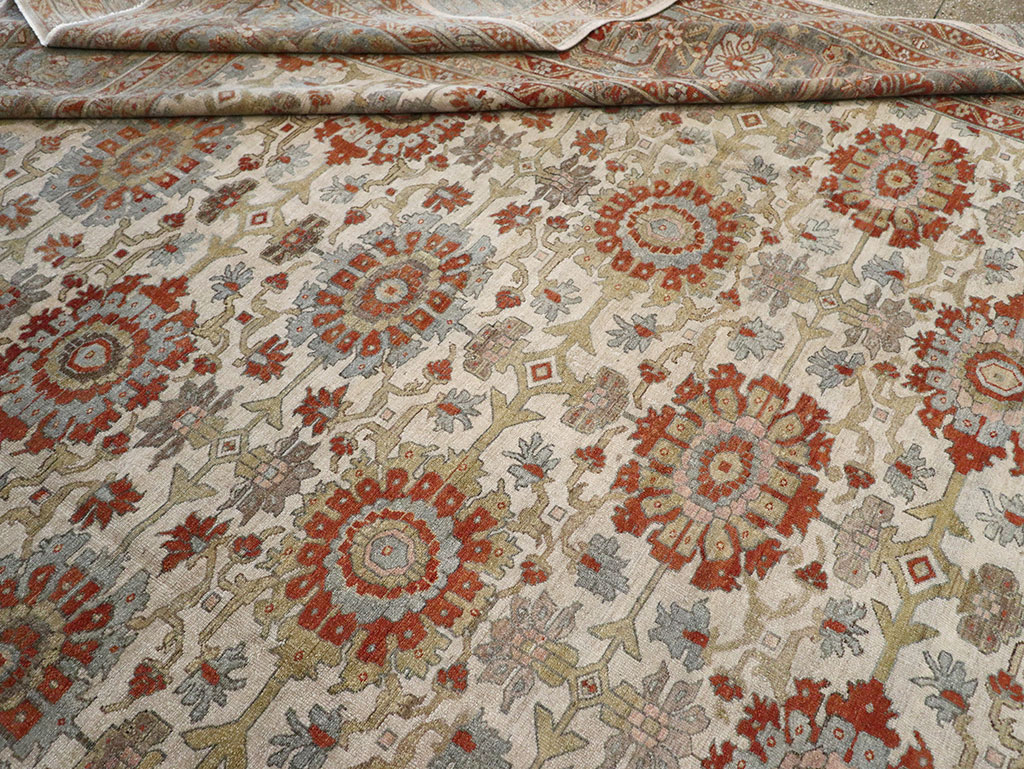 Antique Persian Bibikabad Oversize Carpet, No.24523 - Gsblank