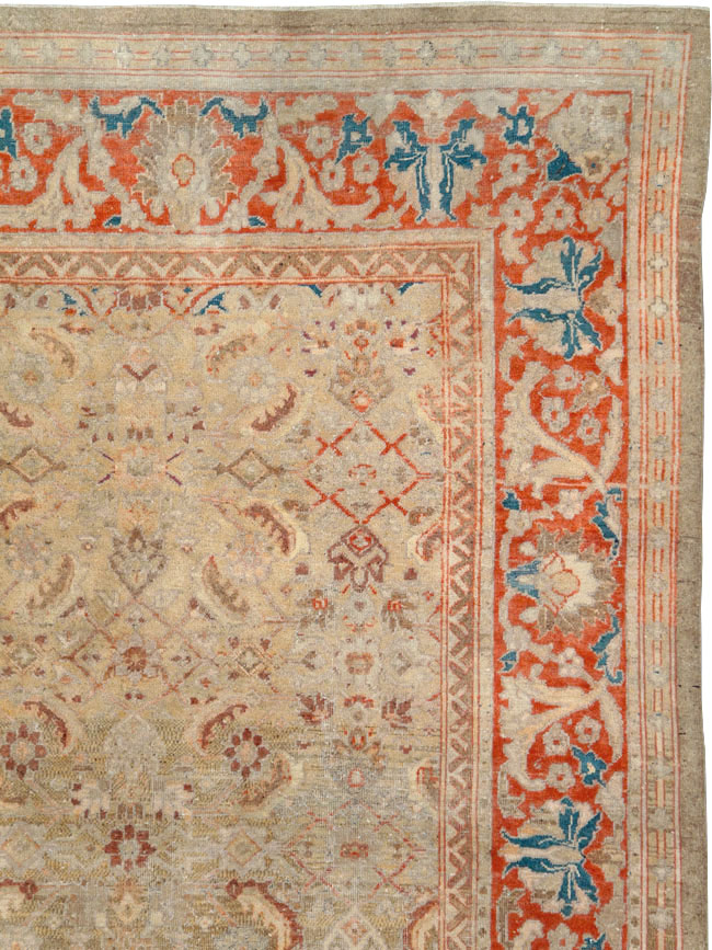 Antique Indian Lahore Carpet, No.24525 - Gsblank