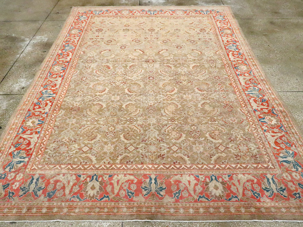 Antique Indian Lahore Carpet, No.24525 - Gsblank