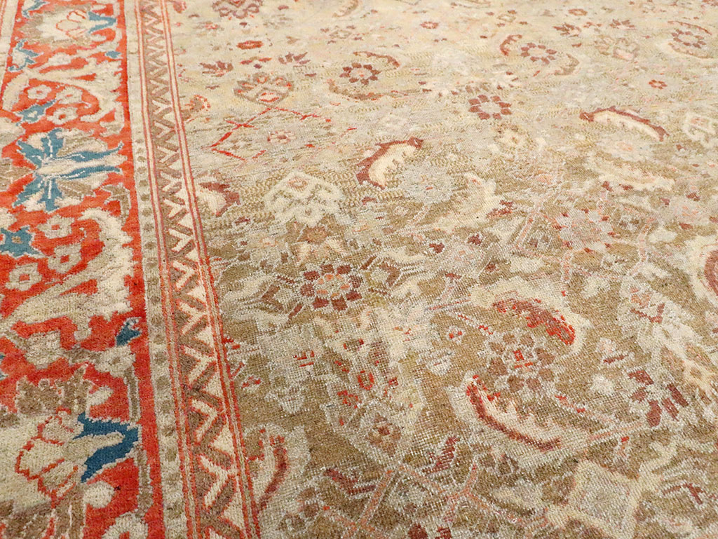 Antique Indian Lahore Carpet, No.24525 - Gsblank