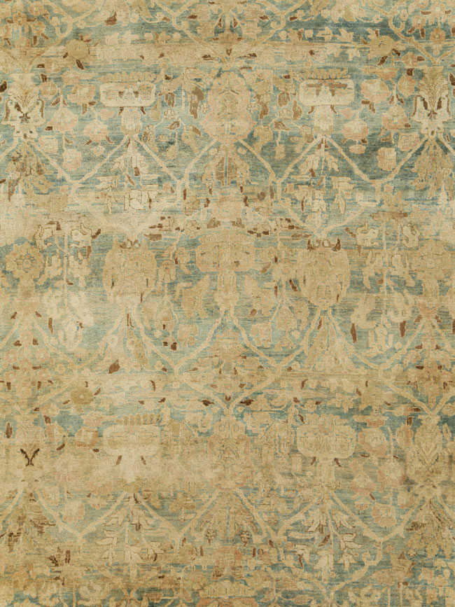 Antique Persian Tabriz Carpet, No.24529 - Gsblank