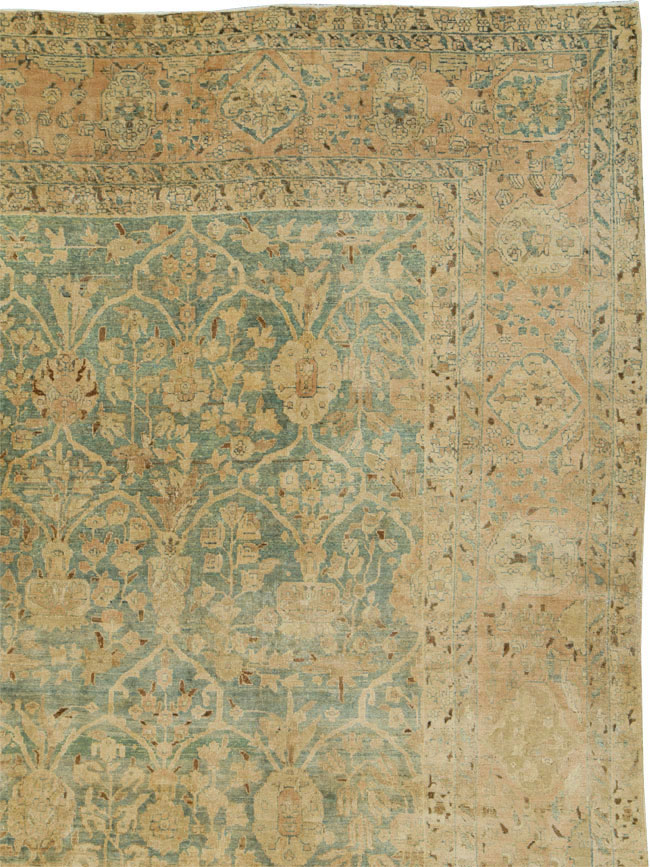 Antique Persian Tabriz Carpet, No.24529 - Gsblank